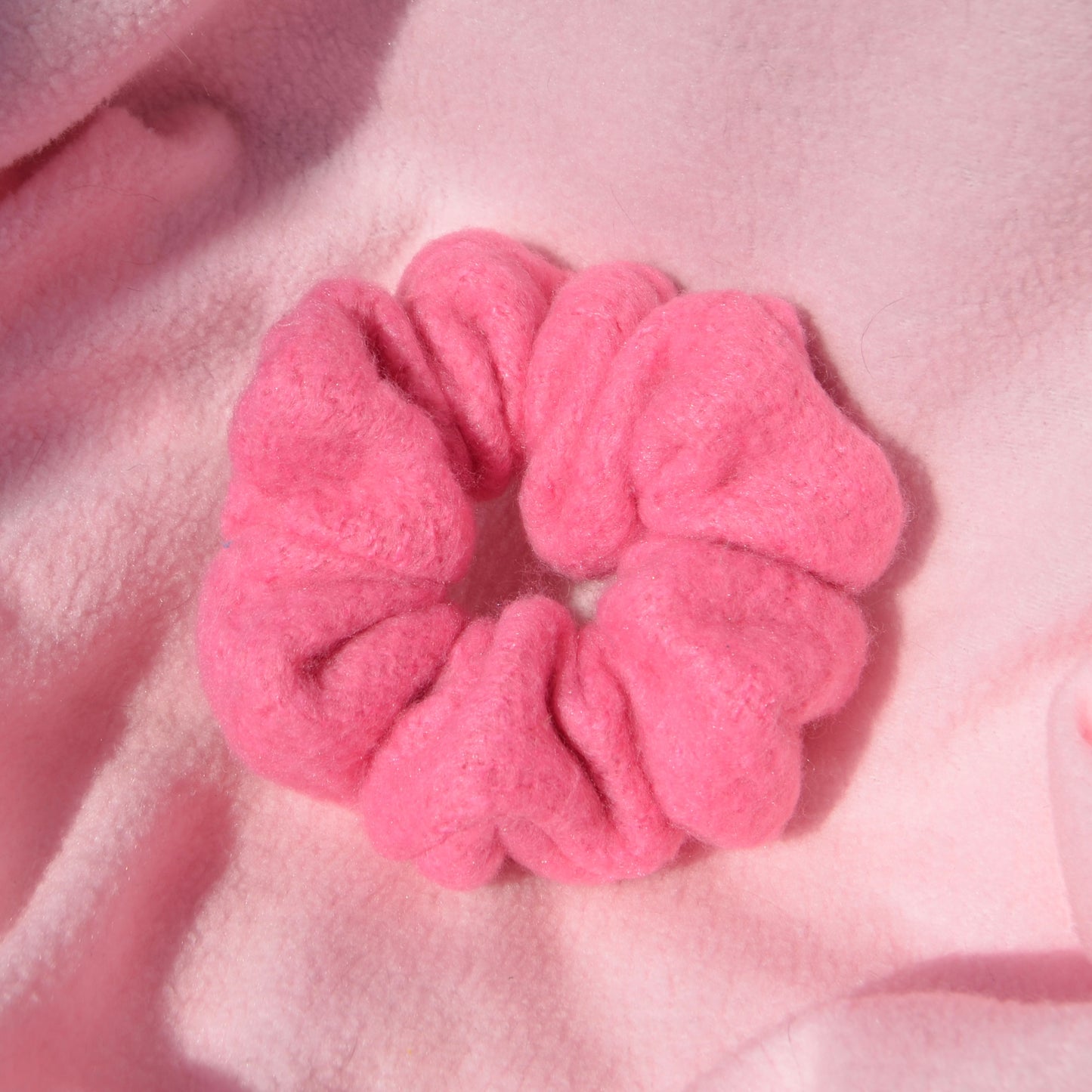 Pink Smush Large Scrunchie