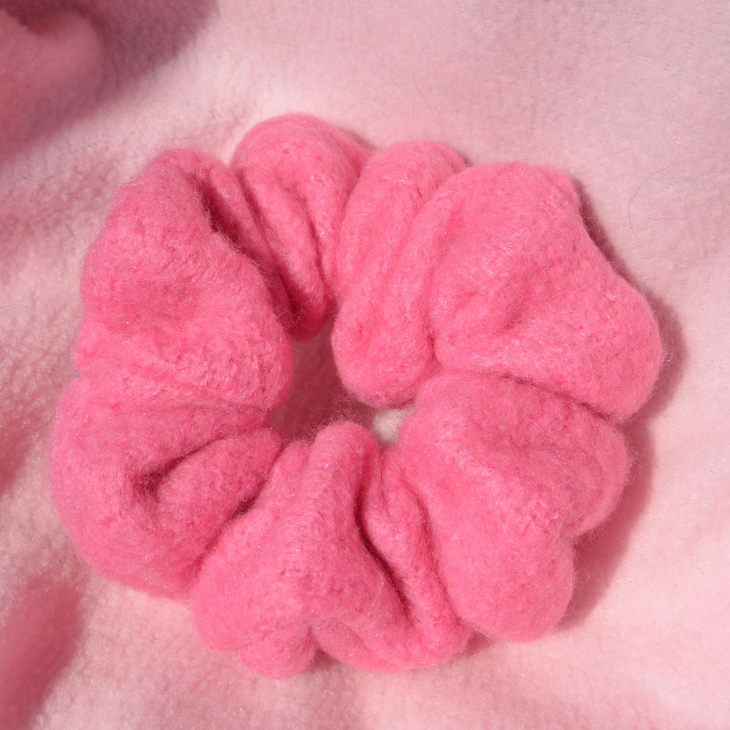 Pink Smush Large Scrunchie