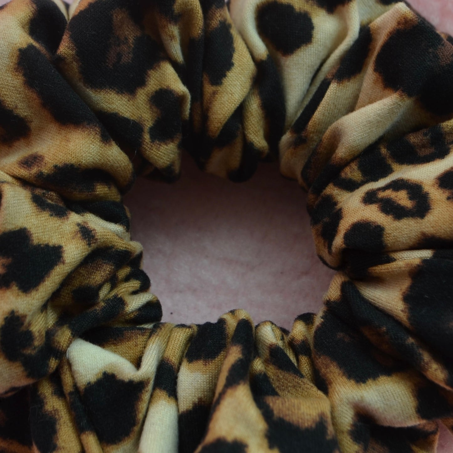 Leopard Medium Scrunchie