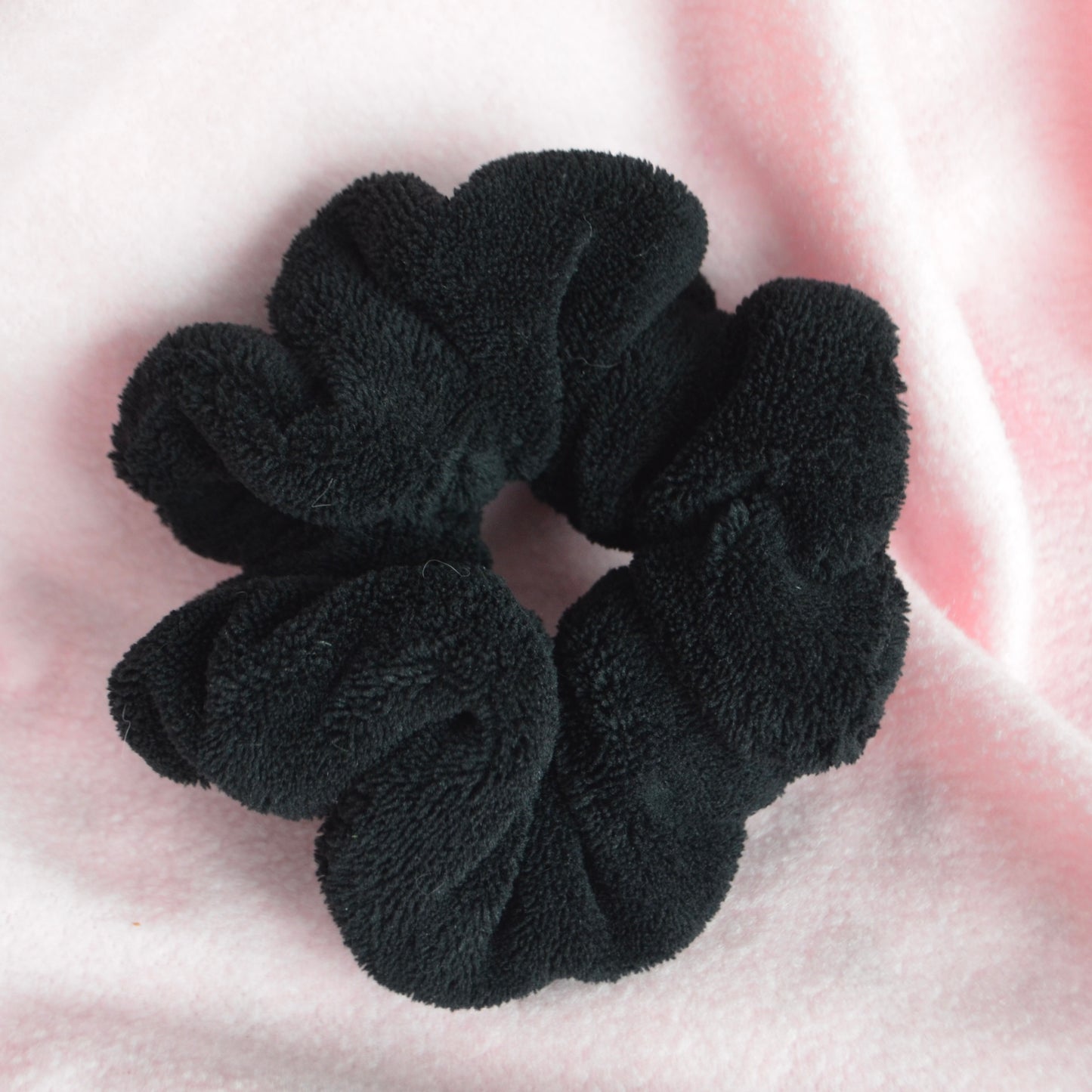 Black Comfy Large Scrunchie