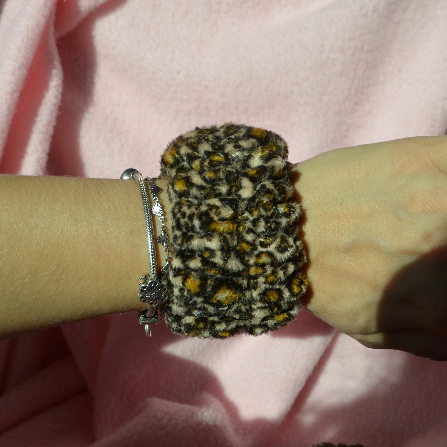 Leopard Self-Care Wristband