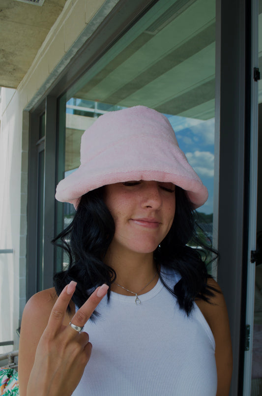 X-Large Smushy Pink Bucket Hat