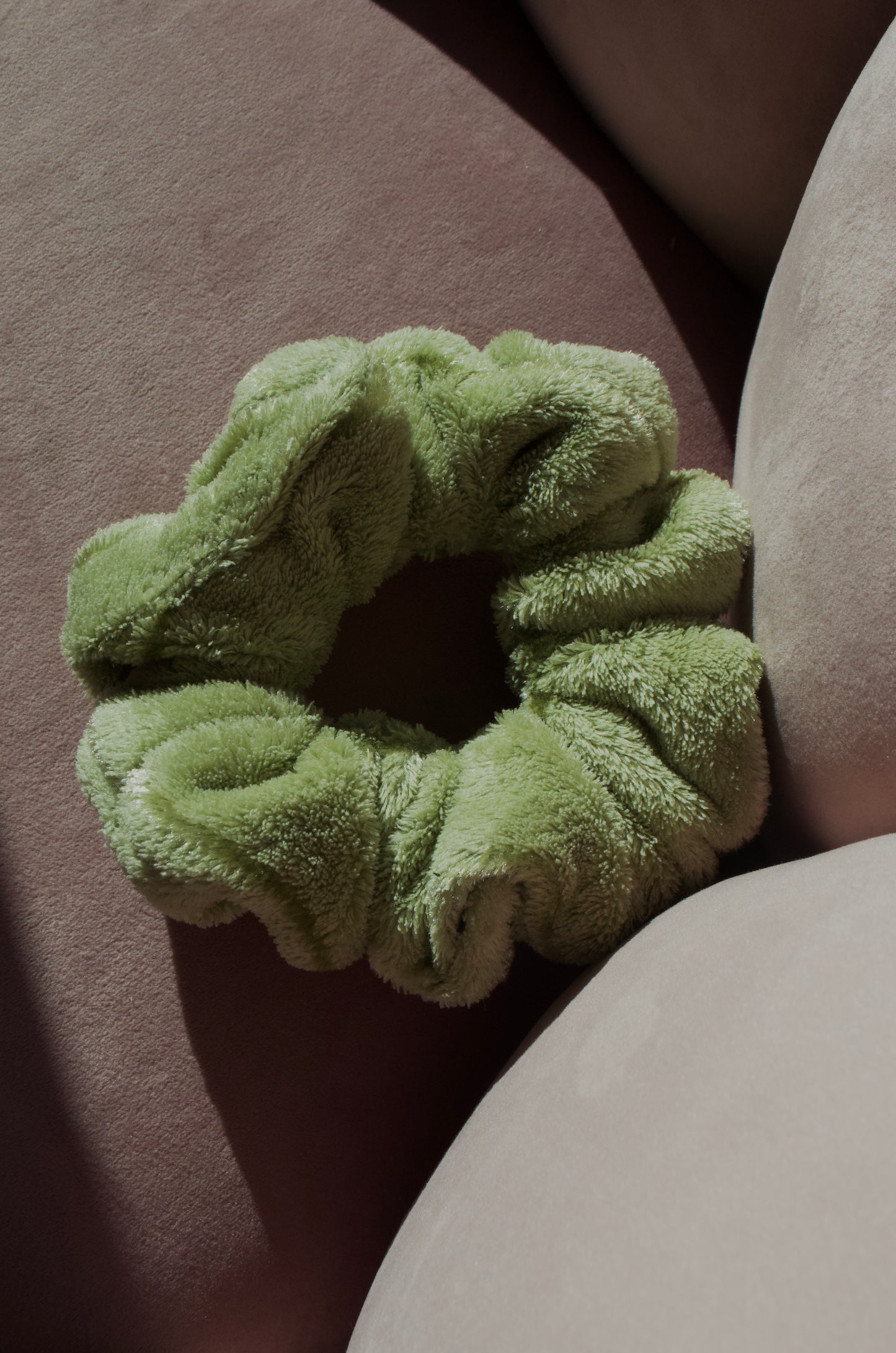 Greeny Comfy Medium Scrunchie