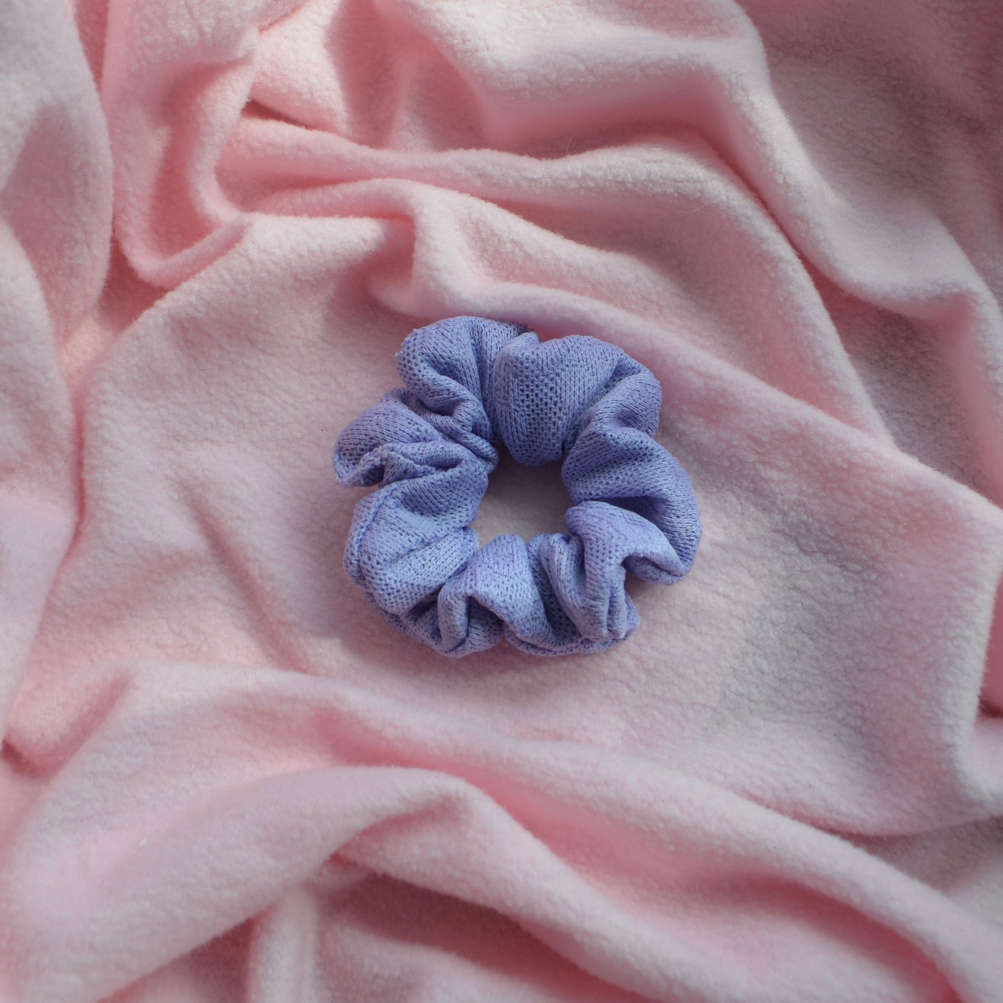 Lila Knit Medium Scrunchie
