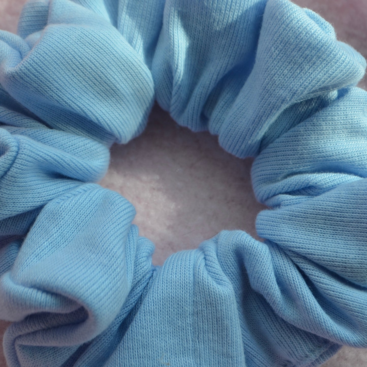 Cold Blue Medium Scrunchie