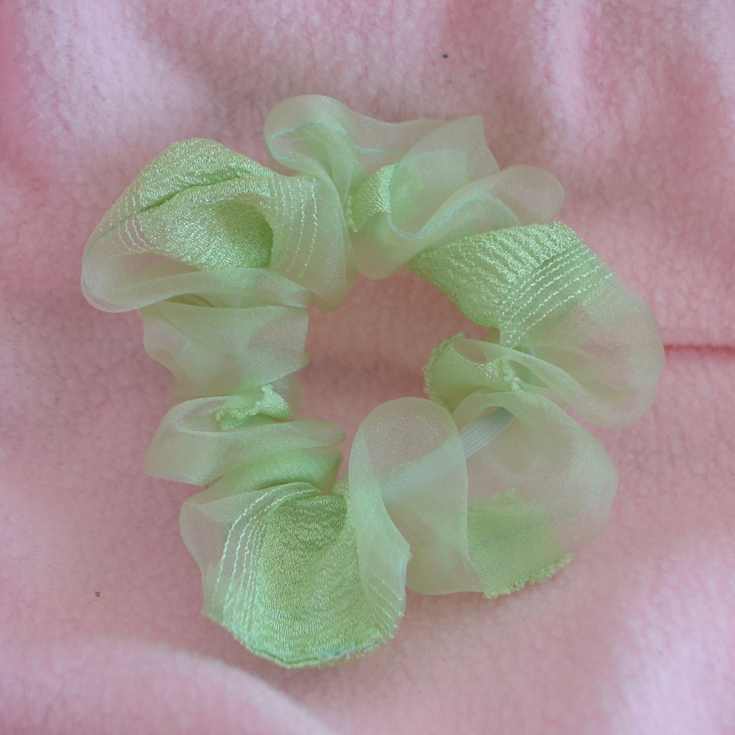 Flowy Mint Medium Scrunchie