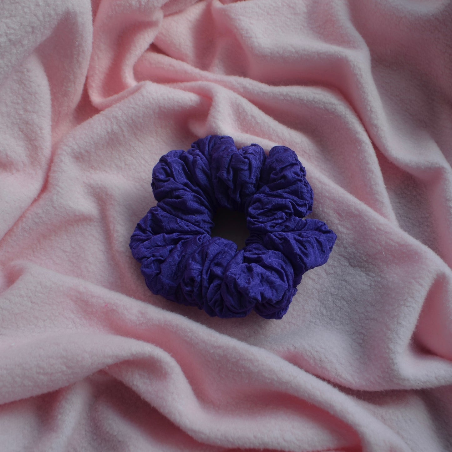 Smushy Purple Large Scrunchie