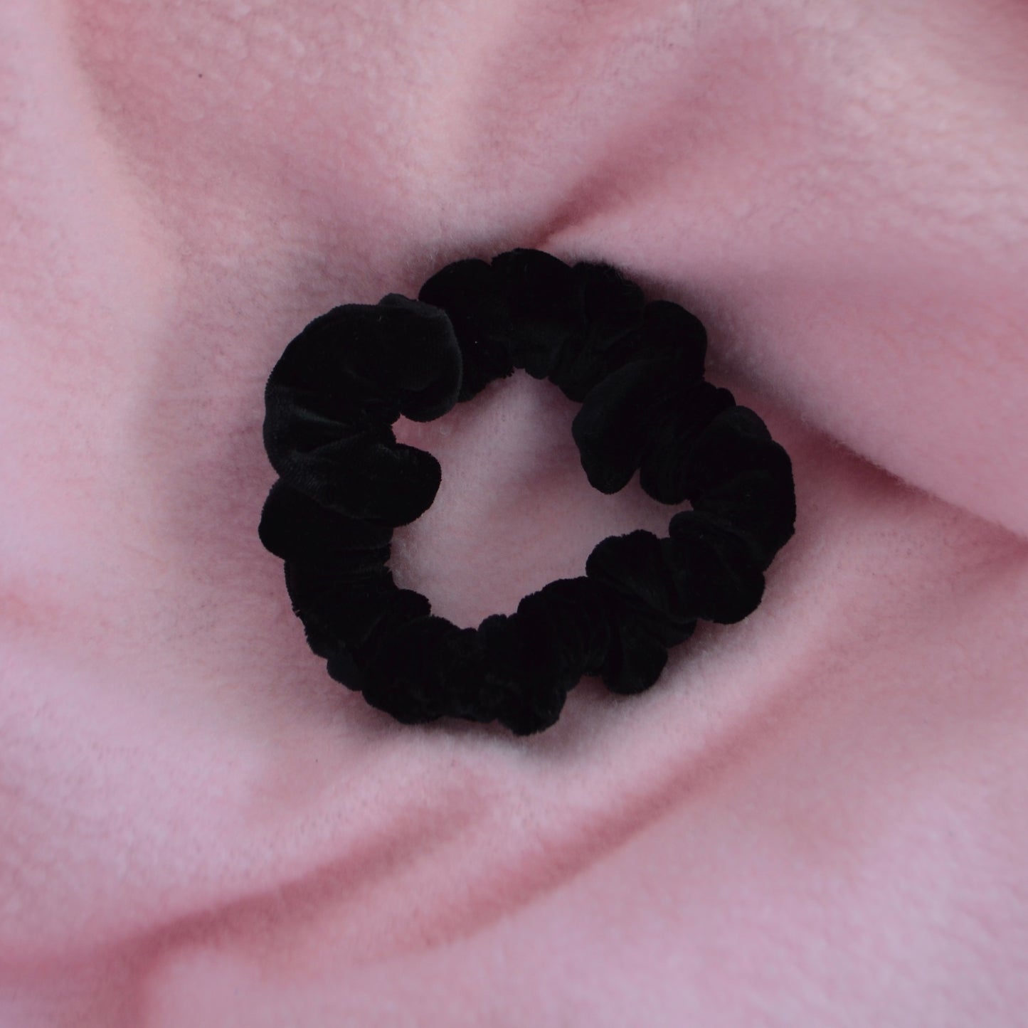 Black Velvet X-Small Scrunchie